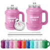 40oz 50oz Vacuum Bottle with Handle – Insulated Tumbler