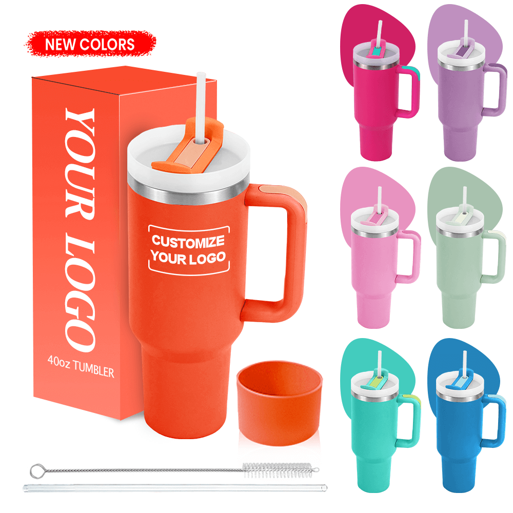 40oz Quencher Tumbler with Handle - Image 8