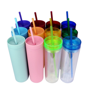 Acrylic Skinny tumbler