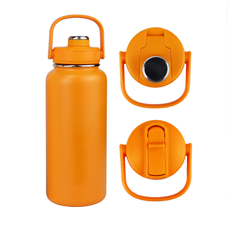 Insulated Water Bottle with Straw Lid - Image 2