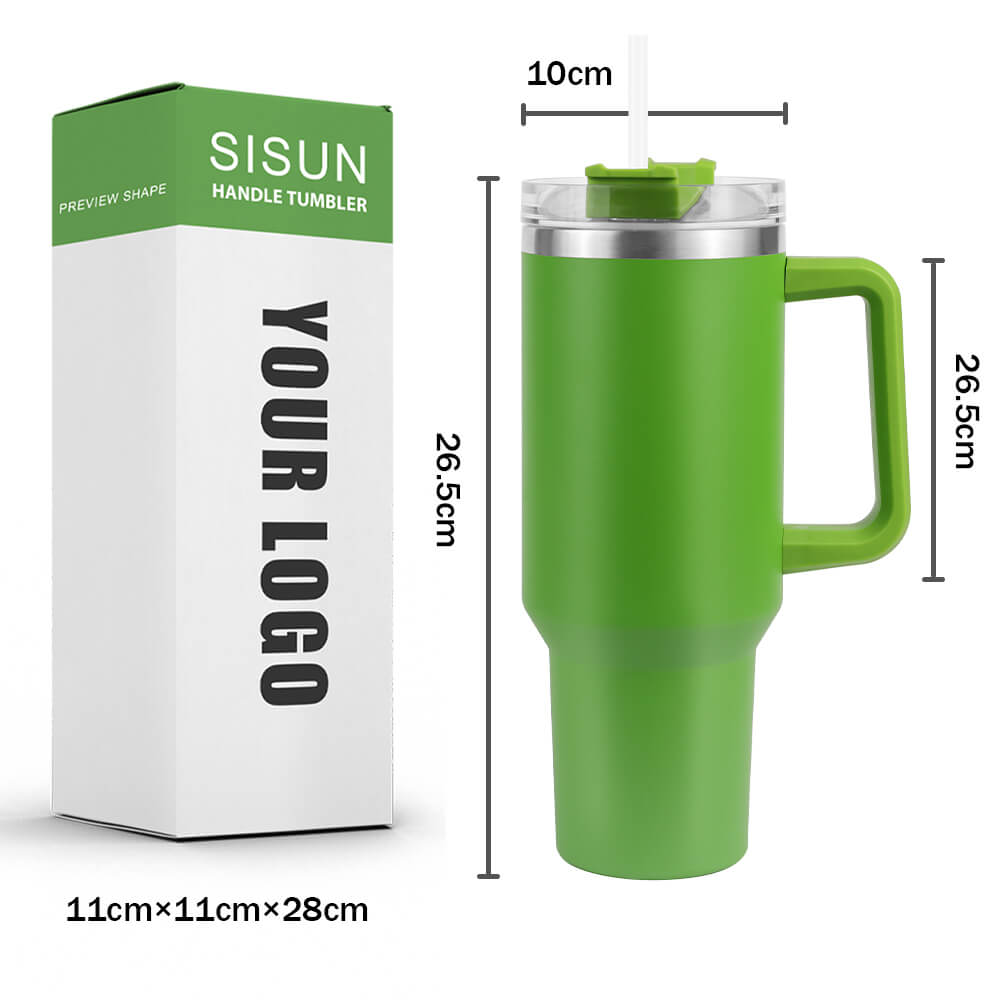 40oz Tumbler with Handle - Image 3