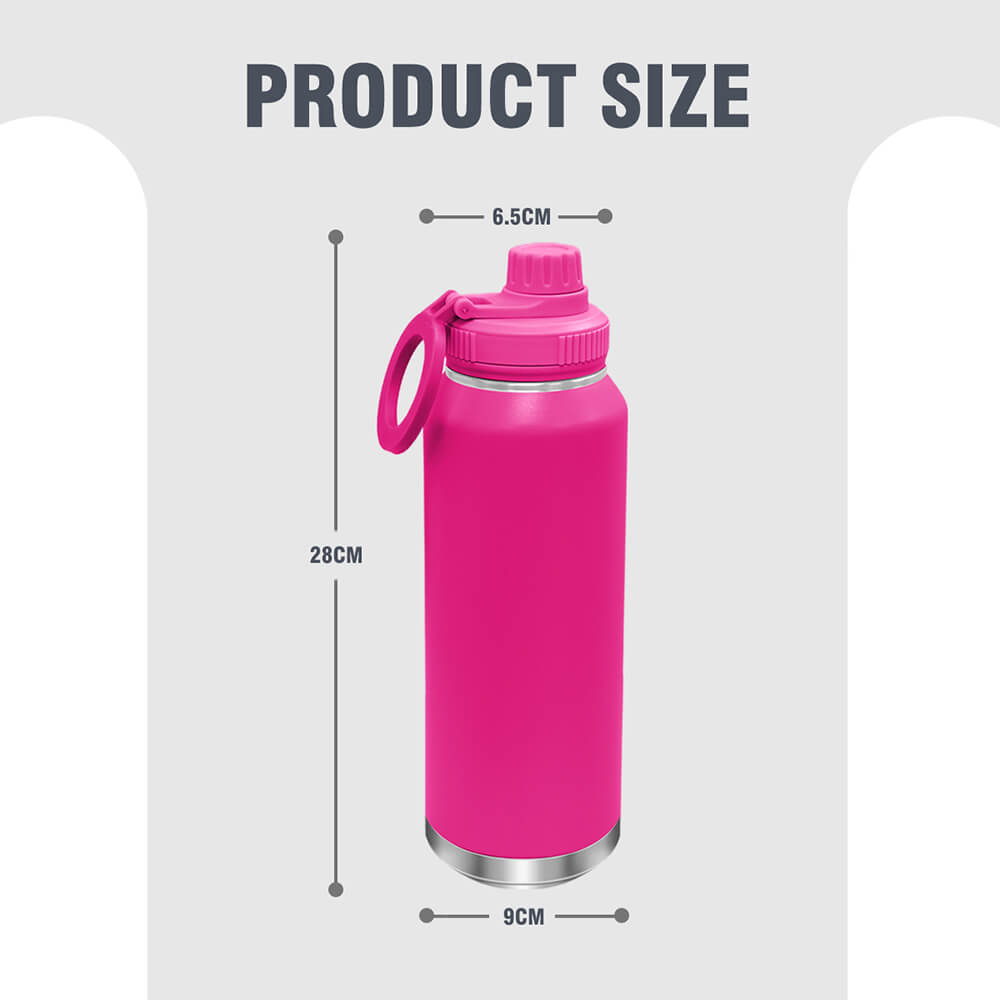 Wide Mouth Water Bottle with Magnetic Lid - Image 4