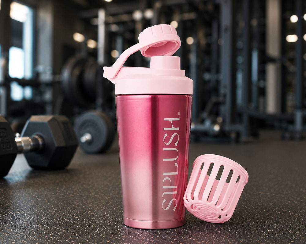 24oz Custom Shaker Cup Project for a U.S. Fitness Brand