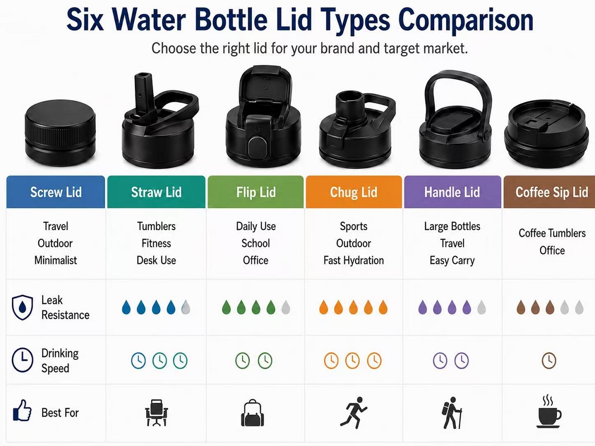 Lid type comparison
