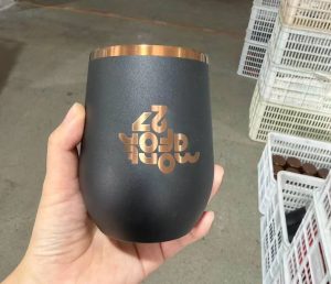laser engraved tumbler